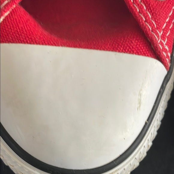 Red converse Men Size 7 - Picture 5 of 7